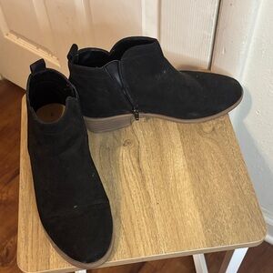 Black Suede Men's Ankle Boots